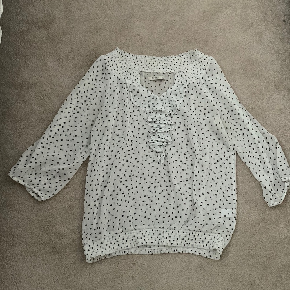 BOGO Old Navy Polka Dot Blouse